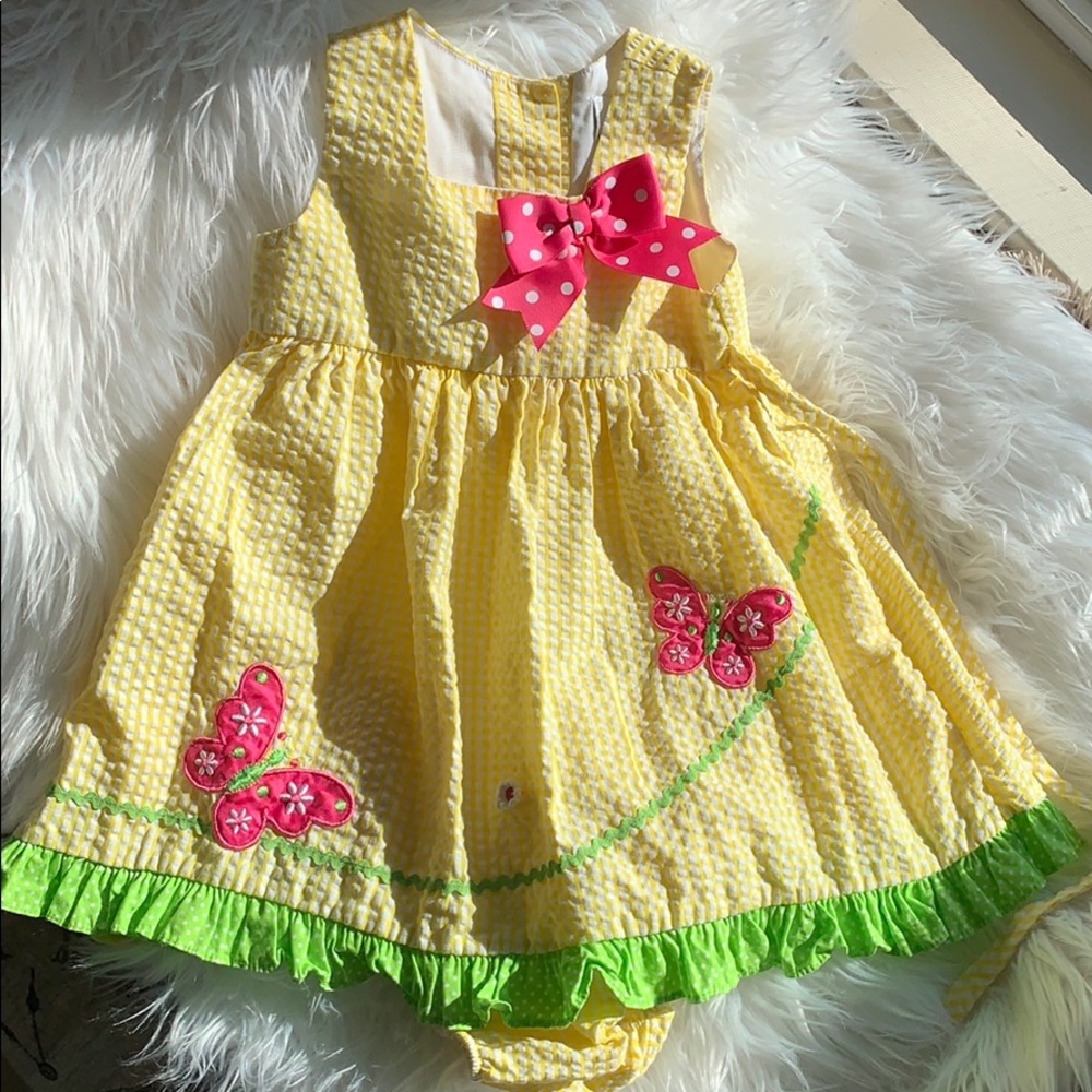 Rare Editions baby girl summer dress